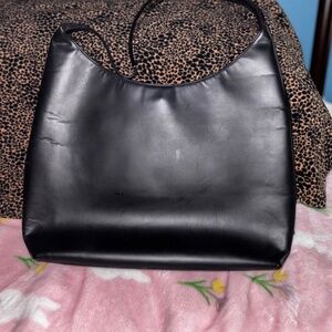 Vintage Gucci Hobo Black Leather